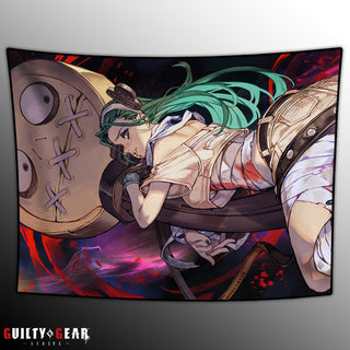 Pre-Order: Guilty Gear -Strive- Deluxe Flannel Fleece Blanket A.B.A