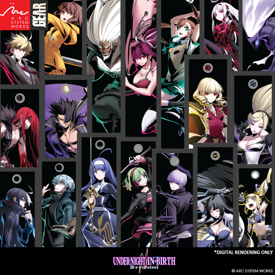 Under Night In-Birth 2 Sys: Celes Character Select Screen 