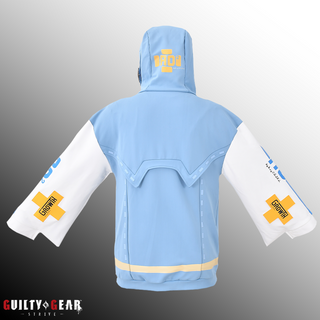 Guilty Gear -Strive- Bridget Headdress Jacket Hoodie with Brooch