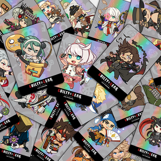 Guilty Gear -Strive- Precious Chibi Holographic Stickers (Pack of 4)