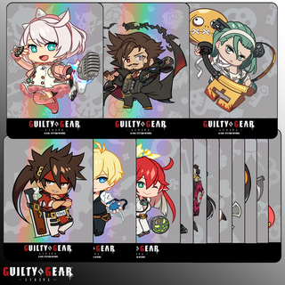 Pre-Order: Guilty Gear -Strive- Precious Chibi Holographic Stickers (Pack of 4)